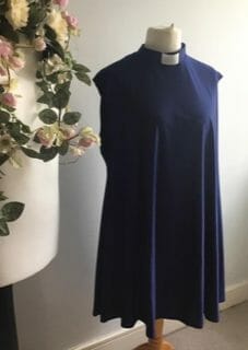 Collared Clergy Wear Tracy Ann Tunic in Midnight Blue/Navy | Sizes 6-26